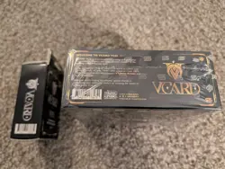 VCard TCG Rising Stars 1st Edition Booster Box VTuber NEW SEALED + Card Sleeves - Image 4