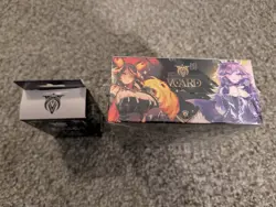 VCard TCG Rising Stars 1st Edition Booster Box VTuber NEW SEALED + Card Sleeves - Image 5