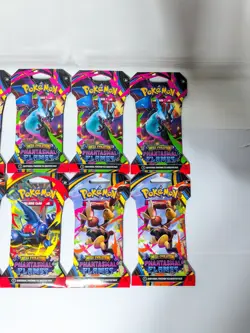 8x Pokemon TCG Phantasmal Flames Mega Evolution Sleeved Booster Pack Lot SEALED - Image 4