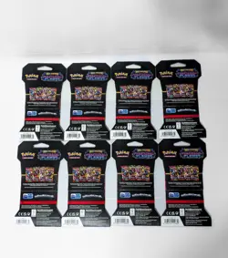 8x Pokemon TCG Phantasmal Flames Mega Evolution Sleeved Booster Pack Lot SEALED - Image 5