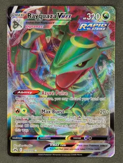Rayquaza VMAX (102) 102/159 Pokemon TCG Ultra Rare Crown Zenith Near Mint - Image 1