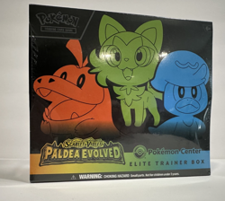 Paldea Evolved Elite Trainer Box, Scarlet & Violet - Pokemon Center TCG - Image 1
