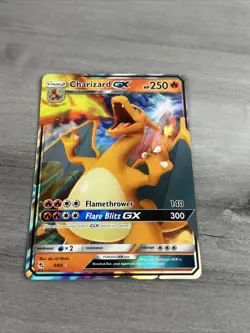Charizard GX 9/68 Hidden Fates Pokemon TCG NM - Image 1