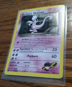 Pokemon TCG Rocket's Mewtwo 14/132 Gym Challenge Holo - Image 3