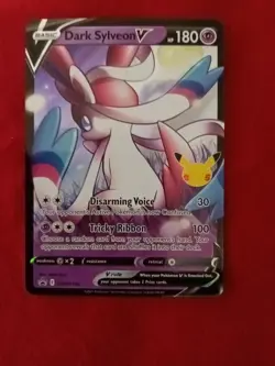 Pokemon Dark Sylveon V SWSH134 Celebrations Promo Near Mint - Image 1