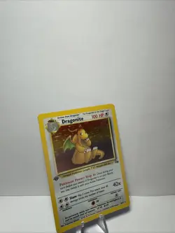 Pokemon TCG Dragonite Fossil 19/62 Non-Holo Unlimited Rare 1st Edition - Image 3