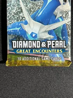 Pokemon TCG 2008 Diamond & Pearl GREAT ENCOUNTERS Sealed Booster Pack- Dialga - Image 4