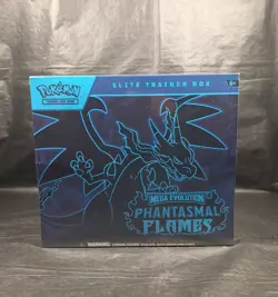 Pokemon TCG: Mega Evolution Phantasmal Flames Elite Trainer Box (ETB) - Sealed - Image 1