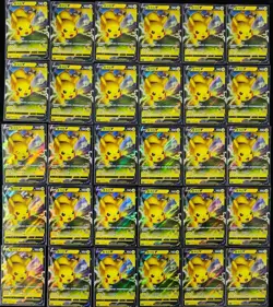 Lot 30 All Pikachu V RR2025 Pokemon TCG S.Chinese Sword & Shield CS1aC 028/135 - Image 1