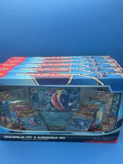 POKEMON TCG: GRENINJA EX/ KINGDRA EX SPECIAL COLLECTION (5 BOXES) - Image 1