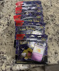 POKEMON TCG: Scarlet and Violet: PALDEAN Fates: TECH Sticker Collection - Image 2