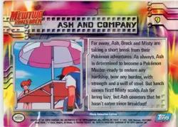 Pokemon TCG Ash and Company Pokemon Topps Mewtwo Strikes Back 9 - Image 2