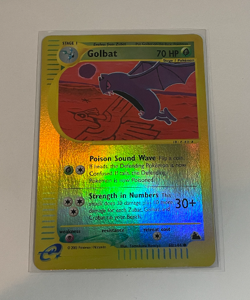 Pokemon Golbat 60/144 Reverse Holo Skyridge WoTC Pokemon TCG 2003 E-Reader - Image 1