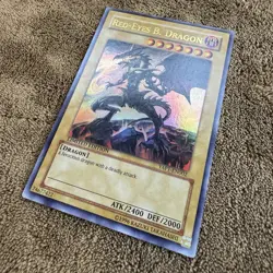 NM Yugioh Red-Eyes Black Dragon YAP1-EN002 Ultra Rare Anniversary - Image 3