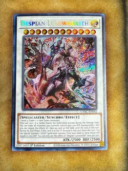 Yugioh Despian Luluwalilith CYAC-EN042 Secret Rare 1st Ed NM - Image 1