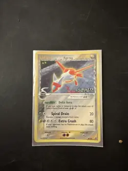 Pokemon TCG Latias EX Delta Species Reverse Holo Rare Card 8/113 - Image 1