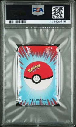 1999 BICYCLE POKEMON MINI PLAYING CARDS RED DECK QUEEN OF HEARTS DRAGONITE PSA 9 - Image 2