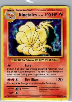 Ninetales 15/108 Holo XY - Evolutions - Pokemon Card - MP - Image 1