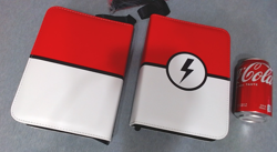 POKEMON ZIPPER ALBUM, 50 SLEEVES - HOLDS 400 CARDS, 3 RING BINDER BOOK, NEW! - Image 2
