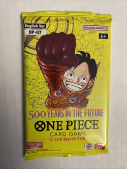 500 Years In The Future Booster Pack One Piece Card Game OP07 English OP7 - Image 1