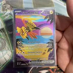 Tapu Koko ex - 247/182 - Pokemon Paradox Rift Special Illustration Rare Card NM - Image 1