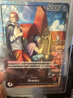 One Piece SHANKS OP09-001 - Promo Card PSA Limited Edition July 2025 SEALED - Image 1
