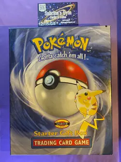 Played/Damaged Empty 1999 WOTC Pokemon Trading Card Game Starter Gift Box - Image 1