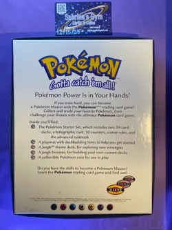 Played/Damaged Empty 1999 WOTC Pokemon Trading Card Game Starter Gift Box - Image 2