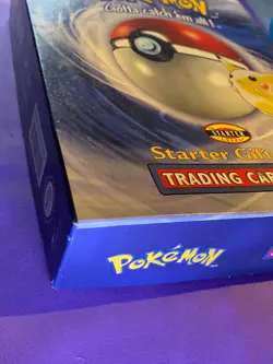 Played/Damaged Empty 1999 WOTC Pokemon Trading Card Game Starter Gift Box - Image 3