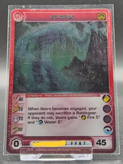 Chaotic Card : Voorx Alliances Unraveled Rare Creature - Image 1