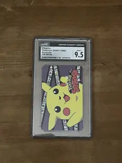 Pokemon Snap Blockbuster Card Pikachu 1999 - Image 1