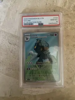 Golurk 123/086 PSA 10 Pokemon Card TCG Black Bolt - Image 1