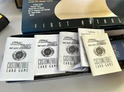 STAR TREK Customizable Card Game Vintage 1997 FIRST ANTHOLOGY By Decipher Opened - Image 3