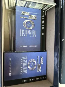 STAR TREK Customizable Card Game Vintage 1997 FIRST ANTHOLOGY By Decipher Opened - Image 4