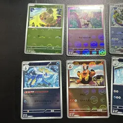 Pokemon Black Bolt - Pokeball 8 Card Lot - Japanese Cards - Image 4
