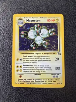 Pokemon Fossil & Team Rocket Vintage Holo Lot Of 6 Cards - Image 2