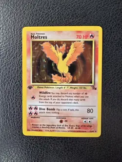 Pokemon Fossil & Team Rocket Vintage Holo Lot Of 6 Cards - Image 4