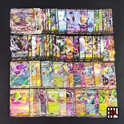 Bulk Lot of 100 V ex VMAX VSTAR NM-LP No duplicates Japanese Pokemon Card R466 - Image 1