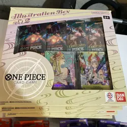2025 Bandai OP One Piece Illustration Box Vol 2 Trading Cards Lot 4 & More Read - Image 2