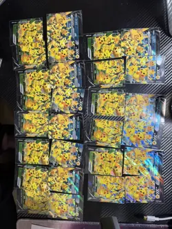 Pokemon TCG Pikachu V Union 4 card set 7 set Holo J31 - Image 1