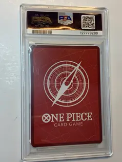 2025 ONE PIECE PROMOS PSA MAGAZINE EXCLUSIVE #001 SHANKS PSA 9 (Magazine & Card) - Image 3