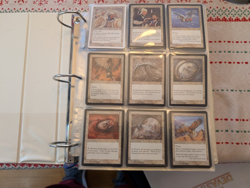 Magic the Gathering (MTG) Binder of Tempest, Stronghold, and Exodus + Autographs - Image 2