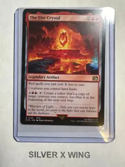 The Fire Crystal x1, MTG, Magic the Gathering, Final Fantasy, FIN, NM - Image 1