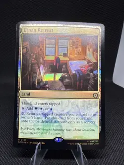 MTG - Urban Retreat Marvel's Spider-Man Foil #0187 - Image 1