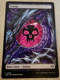 Swamp - (0289) Regular - Tarkir: Dragonstorm - Mtg - Image 1