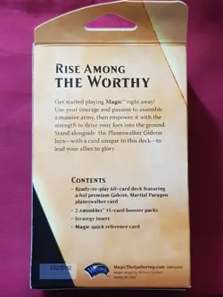 Magic The Gathering AMONKHET GIDEON MARTIAL PARAGON PLANESWALKER DECK Sealed MTG - Image 2