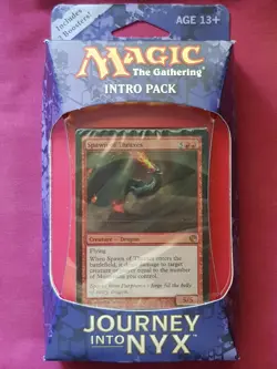 Magic The Gathering JOURNEY INTO NYX VORACIOUS RAGE INTRO PACK Sealed MTG - Image 1