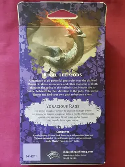 Magic The Gathering JOURNEY INTO NYX VORACIOUS RAGE INTRO PACK Sealed MTG - Image 2
