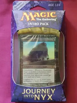 Magic The Gathering JOURNEY INTO NYX PANTHEON'S POWER INTRO PACK Sealed MTG - Image 1