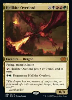 Hellkite Overlord [Double Masters 2022] Near Mint - Image 1